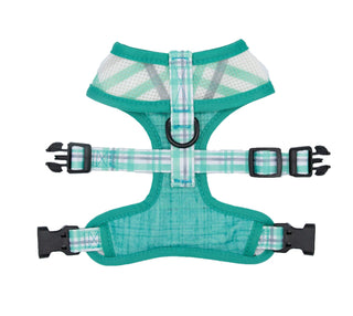 Sassy Woof Reversible Harness - Wag Your Teal | Henlo Pets