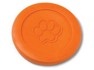 West Paw Zisc Frisbee Dog Toy - Orange | Henlo Pets