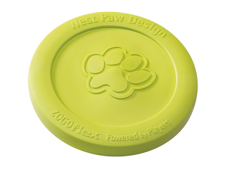 West Paw Zisc Frisbee Dog Toy - Green | Henlo Pets