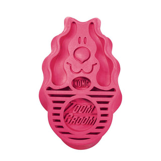 KONG Zoomgroom Dog Hair Brush Rasberry | Henlo Pets