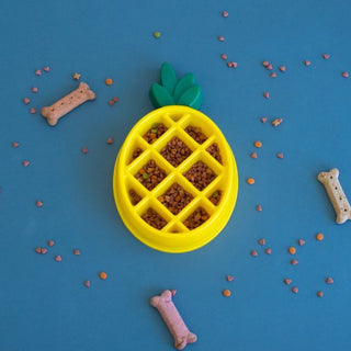 Zippy Paws Happy Bowl - Pineapple | Henlo Pets