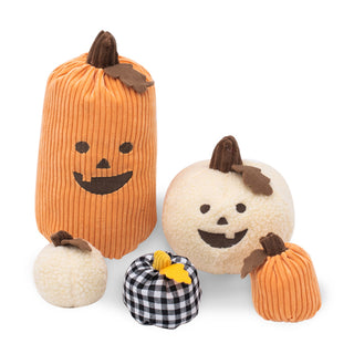Zippy Paws Halloween Miniz 3 Pack Gourds | Henlo Pets