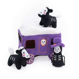 Zippy Burrow Halloween Haunted Carriage | Henlo Pets