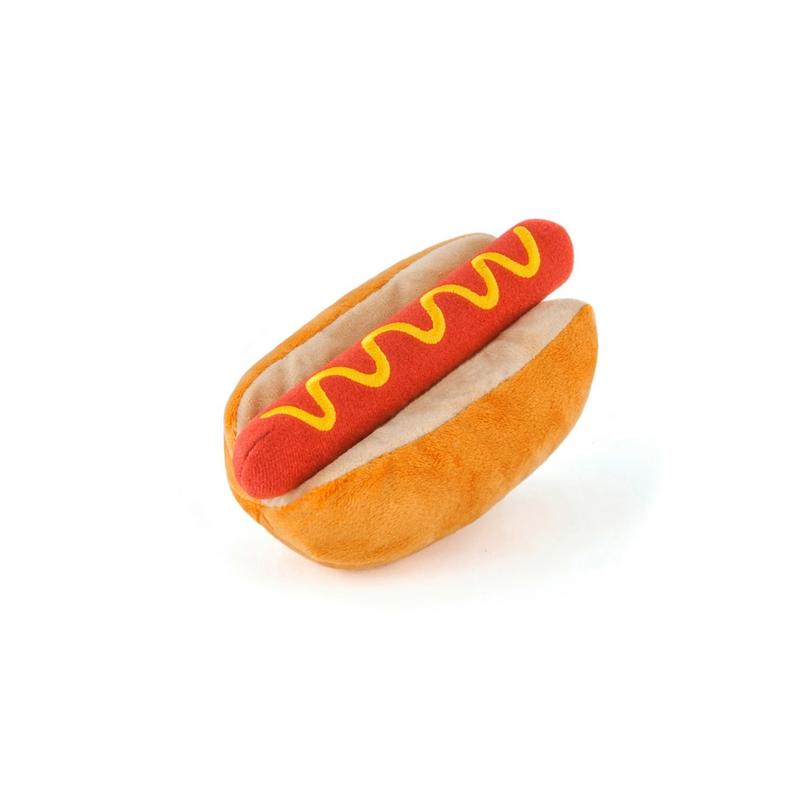 Frisco Plush Squeaking Hotdog Dog Toy