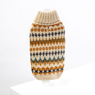 Alqo Wasi Golden Dreams Alpaca Dog Sweater | Henlo Pets