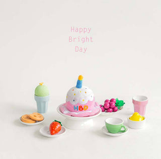 Bite Me Birthday Hat Plush Cake Toy | Henlo Pets
