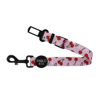 Pablo & Co Cherries Dog Car Restraint | Henlo Pets