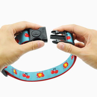 HugSmart Cherry Boom Dog Collar | Henlo Pets