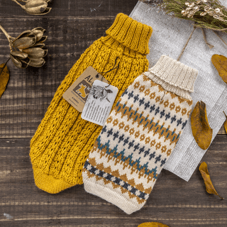 Alqo Wasi Golden Dreams Alpaca Dog Sweater | Henlo Pets