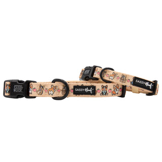 Sassy Woof Collar - Corgilicious | Henlo Pets