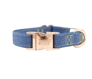 Sassy Woof Collar - Denim | Henlo Pets