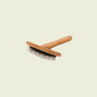 Essential Dog Natural Bamboo Slicker Brush | Henlo Pets