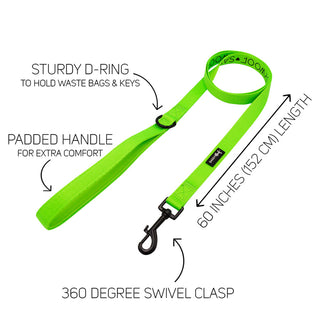 Sassy Woof Leash - Neon Green | Henlo Pets