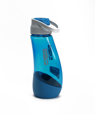 Kurgo Gourd H2O Water Bottle & Drinking Bowl Blue | Henlo Pets