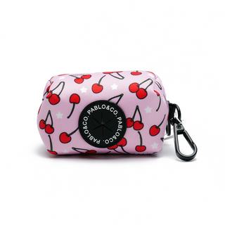 Pablo & Co Cherries Poop Bag Holder | Henlo Pets