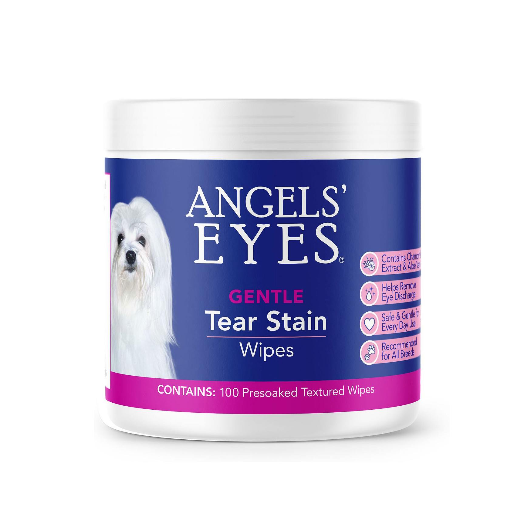 Angels' Eyes - Gentle Tear Stain Wipes - Henlo Pets