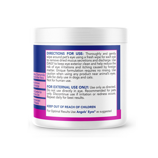 Angels' Eyes Gentle Tear Stain Wipes | Henlo Pets