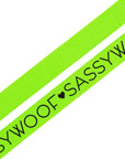 Sassy Woof Leash - Neon Green - Henlo Pets