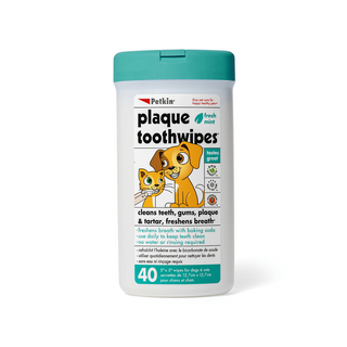 Petkin Plaque Tooth Wipes | Henlo Pets