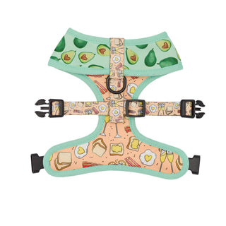 Sassy Woof Reversible Harness - Let's Brunch | Henlo Pets