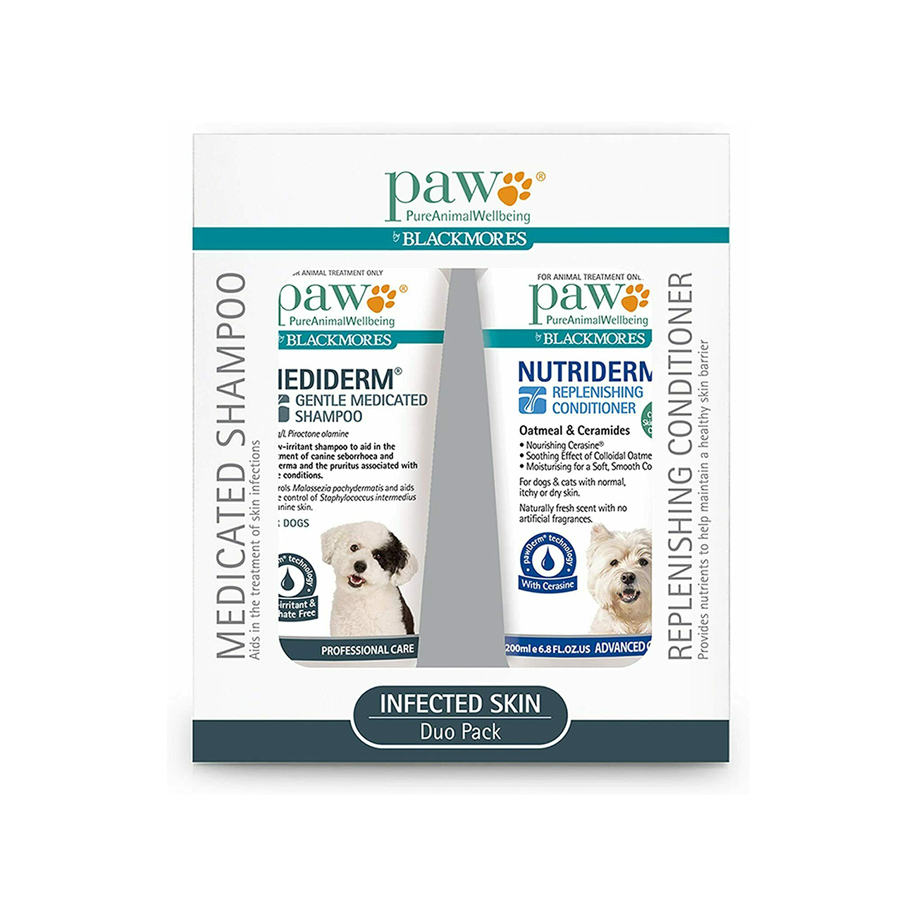 Paw by Blackmores - Infected Skin Shampoo &amp; Conditioner Duo - Henlo Pets