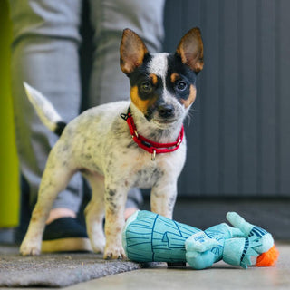 P.L.A.Y. Totally Touristy Statue of Liberty Plush Dog Toy | Henlo Pets