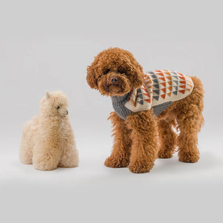 Alqo Wasi Triangle Alpaca Dog Sweater | Henlo Pets