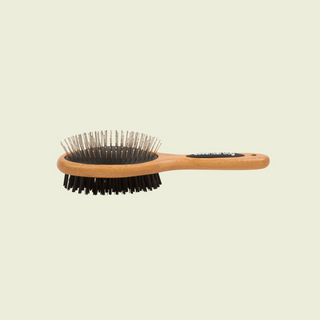 Essential Dog Natural Bamboo Two-Sided Brush | Henlo Pets
