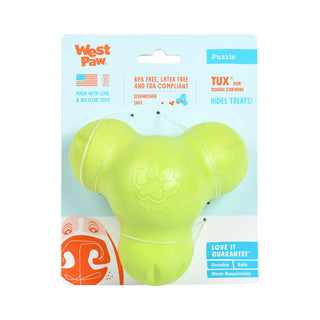 West Paw Tux Tough Dog Toy - Green | Henlo Pets