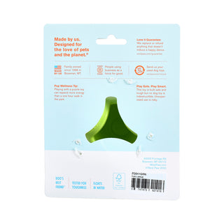 West Paw Tux Tough Dog Toy - Green | Henlo Pets