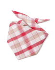 Cherry Plaid Bandana - Henlo Pets