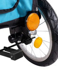 Ibiyaya Happy Pet Bike Trailer/Jogger 2.0 Foldable Pet Stroller - Latte - Henlo Pets