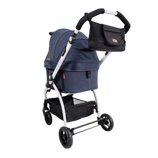 Ibiyaya CLEO Car Seat Travel Function Pet Stroller - Blue Jeans - Henlo Pets