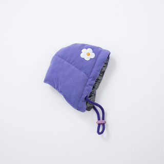 Puppy Gallery Daisy Vintage Purple Puffer Dog Jacket - Henlo Pets