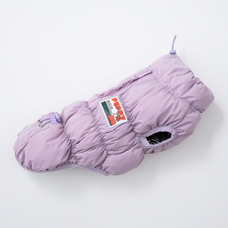 Puppy Gallery Kiroro Cloud Lavender Puffer Dog Jacket - Henlo Pets