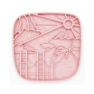 The Puzzle Feeder California Themed Slow Feeding Lick Mat
