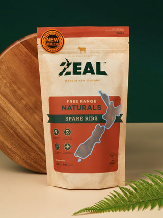Zeal Free Range Naturals Spare Ribs Dog Treats 125g | Henlo Pets