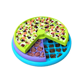 Nina Ottosson Lickin' Layers Puzzle Slow Food Dog Bowl | Henlo Pets