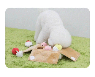 Bite Me Mixed Fruits Nose Work Toy | Henlo Pets