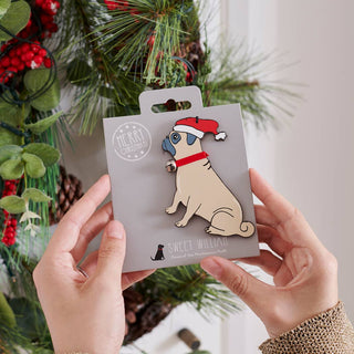 Christmas Decoration/Ornament - Pug | Henlo Pets