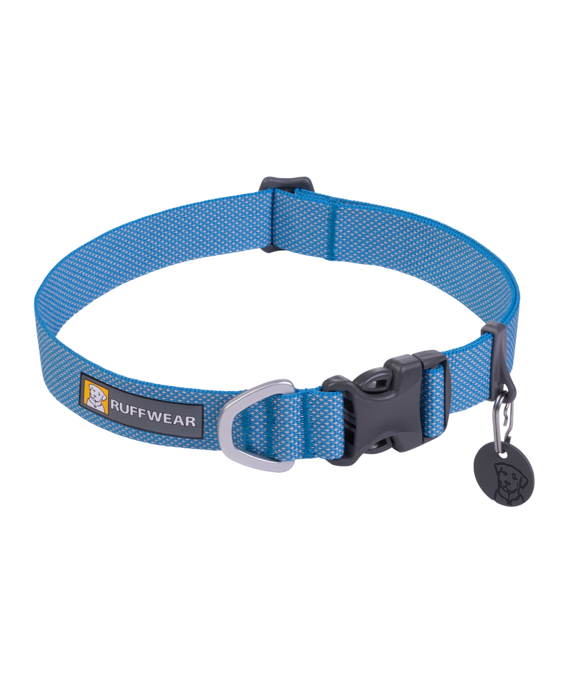RUFFWEAR - Hi &amp; Light™ Lightweight Dog Collar Blue Dusk - Henlo Pets