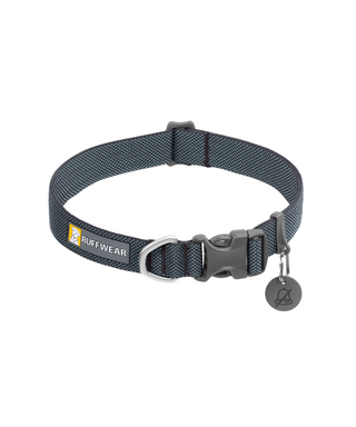 RUFFWEAR - Hi & Light™ Lightweight Dog Collar Basalt Grey - Henlo Pets