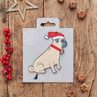 Christmas Decoration/Ornament - Pug | Henlo Pets