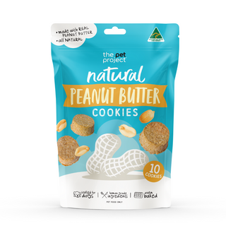 The Pet Project Peanut Butter Cookies Dog Treats