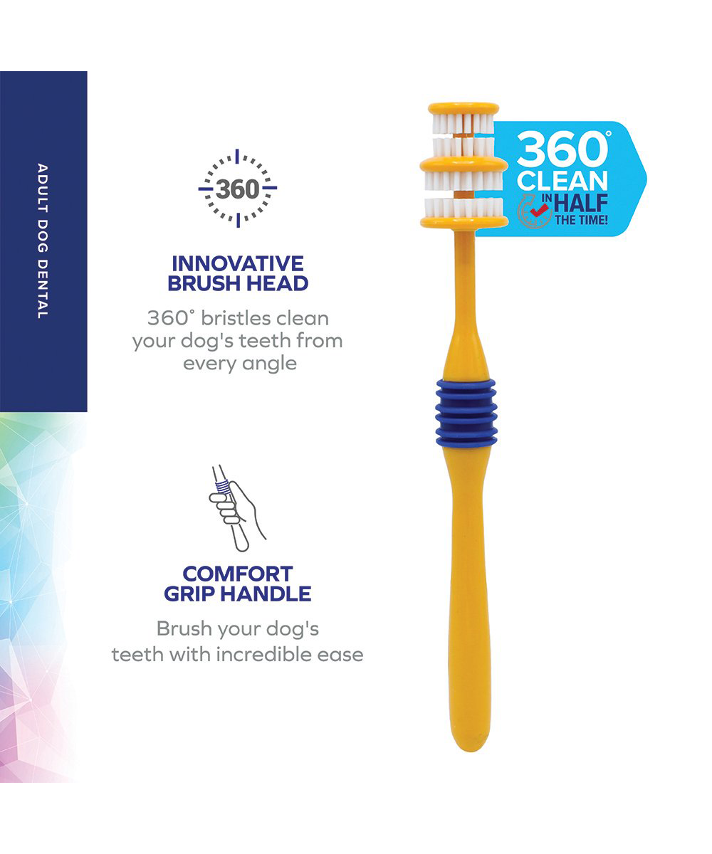 Arm &amp; Hammer Fresh Spectrum 360 Toothbrush - Henlo Pets