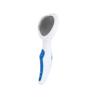 JW GripSoft Soft Pin Slicker Brush Grooming Tool | Henlo Pets