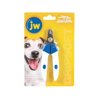 JW GripSoft Deluxe Dog Nail Clipper Medium | Henlo Pets