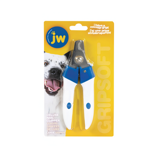 JW GripSoft Deluxe Dog Nail Clipper Large | Henlo Pets