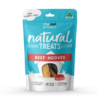 The Pet Project Australian Beef Hooves Dog Treats | Henlo Pets