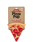 Fabdog Pizza Pup Slice Dog Toy
